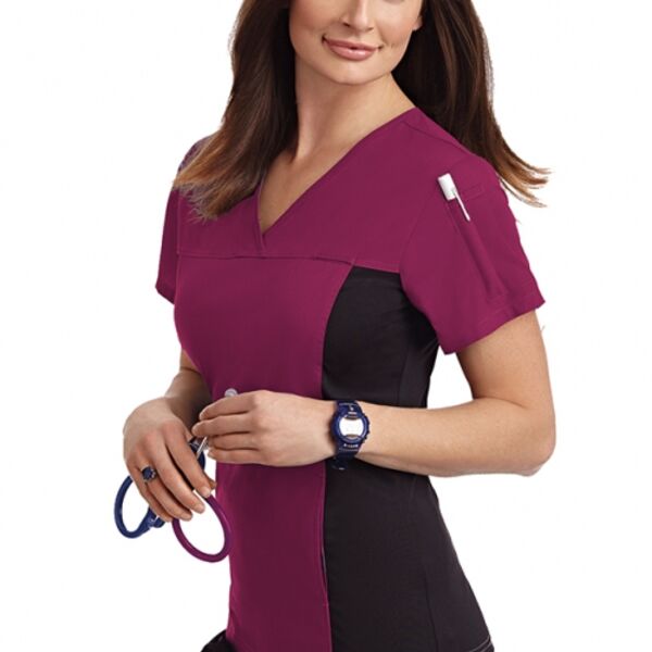 Flexi V-Neck Scrub Top Thumbnail