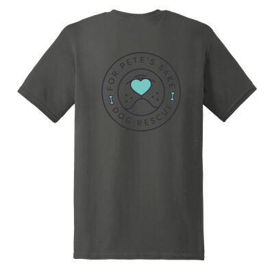 For Pete's Sake Dark Grey T-Shirt (Logo On Back) Thumbnail