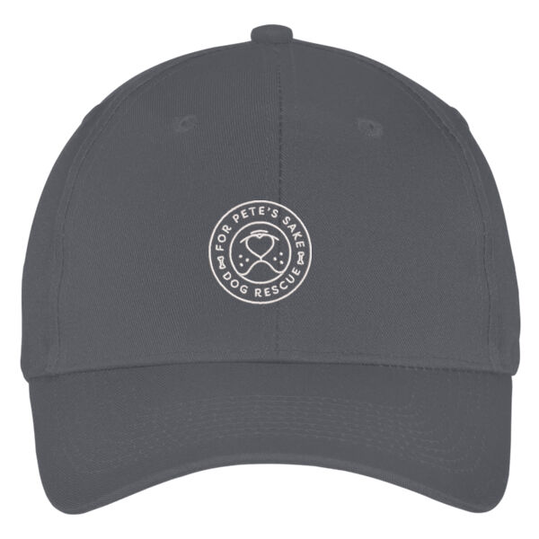 For Pete's Sake Dark Grey Ball Cap Thumbnail